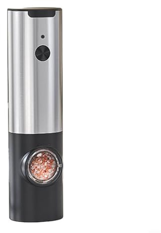 Modernisez votre cuisine moulin à épices électrique rechargeable en acier inoxydable