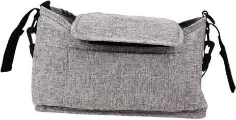 Vaguelly 1pieza Bolsa Organizadora Para Cochecito Capacidad Aislante Para Biberones Diseño Práctico Accesorio Para Paseos Bebés