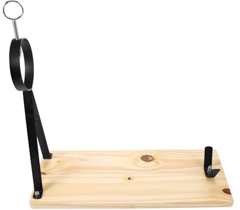 Cabilock Creative Ham Holder Spanish Ham Rack Storage Rack for Home Knife Holder Desktop Stable Fixing Stand