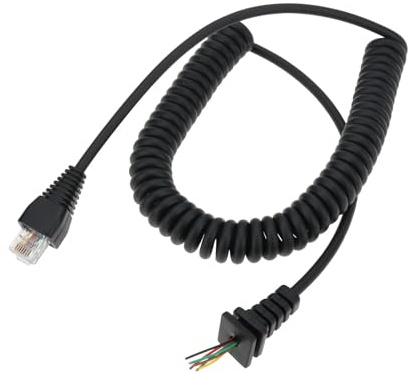 YINETTECH RJ45 8 Pin Speaker Microphone Cable Compatible with Yaesu VX2108 VX2208 VX2508