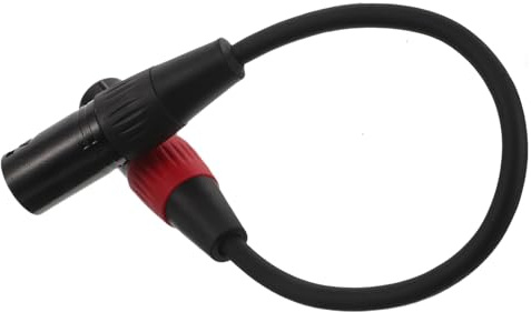 ULTECHNOVO 0.3m Professionelles Mikrofonkabel Weiblich Männlich Xlr-adapter Symmetrisches Audio-xlr-kabel Für Mischpultmikrofone Öffentliche Veranstaltungen Und Aufnahme-setups