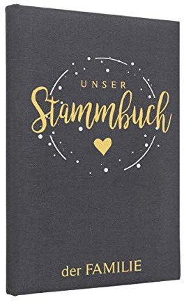 Hochzeitideal Stammbuch der Familie Corella Farbe Einband dunkelgrau