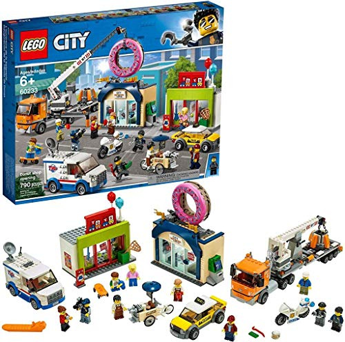 LEGO 60233 City Town Donut-affär Öppning med Leksaksbilar, Flerfärgad