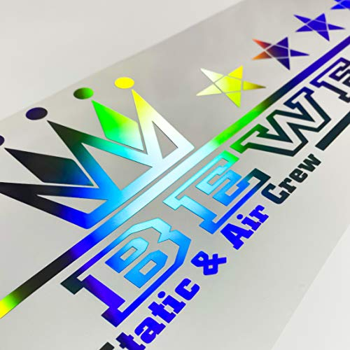 Tief Bewegt Aufkleber Hologramm Autoaufkleber Tuningsticker Regenbogenfarben Sticker Oilslick