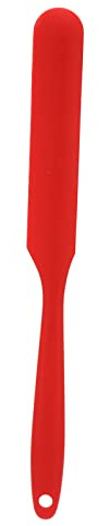 Waxing Spatulas, Wax Sticks, Hair Removal Sticks, Easy Clean Silicone Waxing Spatulas Red with Hole Waxing Sticks Wax Nose Hair Removal Sticks for Hard Wax Heater