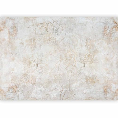 murando Fotomurales Flores selbstklebend 294x210 cm Papel Pintado coración Pared Murales Pegatina corativos adhesivos 3d Fotográfico Girasol Retro Naturaleza como pintado f-A-10078-a-a