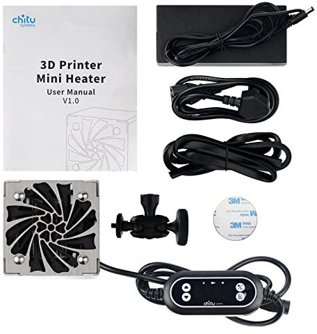 chitu systems Harz-3D-Drucker-Mini-Heizung-vielseitige Temperaturregelung, einfache Installation, leiser Betrieb, Hochleistungslüfter&Überhitzungsschutz-kompatibel mit den meisten 3D-Druckern