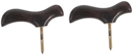 Happyyami 2stücke Gehstock Griff Ersatz Polierter Handgriff Für Gehstöcke Leicht rutschfest Ergonomisch Für Outdoor-aktivitäten Unterstützung Für Senioren Und Menschen Mit