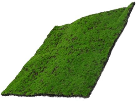 KONTONTY Realistic Artificial Grass Rug Fake Turf Mat for Garden Decor Artificial Turf Grass Outdoor