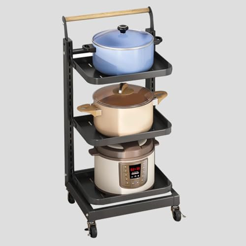 Kitchen Cabinet Sauce Pan and Pot Lid Holder Organizer Black 3x3 Boards