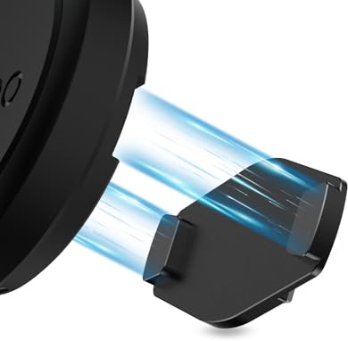 Berrihop Magnetische Autohalterung kompatibel mit OOONO CO-Driver NO2 | Solide Metallkonstruktion, Integrierte starke Magnete, Sicherer Halt im Fahrzeug, Kompaktes und dezentes Design
