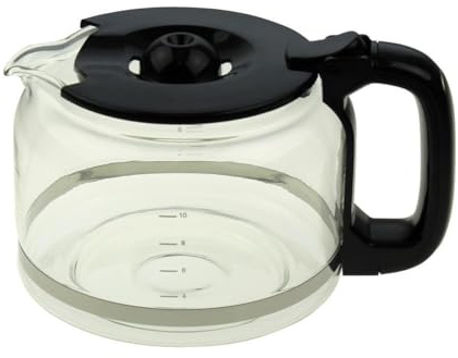 Piebert Glaskanne kompatibel mit/Ersatzteil für Severin 5546000,GK5546 KA4813 Kaffeemaschine
