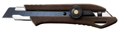 Olfa WD-L/BRN-Cutter avec verrouillage manuel Woody