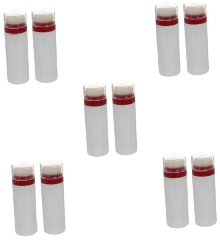 PartyKindom 5 Sätze Tragbare Puff Flasche Für Babypuder Praktische Talcum Puder Behälter Für Unterwegs Mit Staubschutz Und Einfachem Auftragen Für Zuhause Und 2 Stück * 5