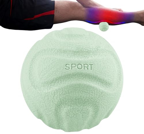 Massageboll för rygg, muskelfrigöringsverktyg, bärbar fasciaboll, för idrottare fitnessentusiaster löpare tyngdlyftare yoga gym resor kvinnor män vuxna nybörjare yrkesverksamma