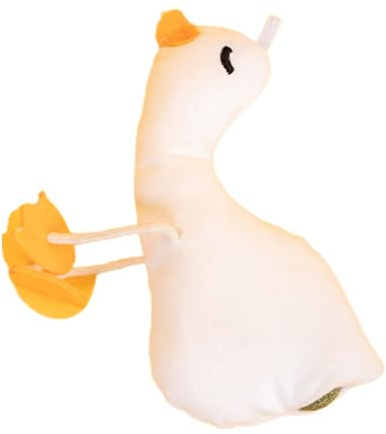 Katt tuggleksak - sött interaktivt spel för kattungar i naturlig och rolig plysch - anrikningsleksaker för, för inomhus- och utomhusbruk, träning och stimulering