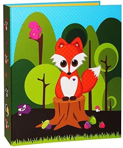 alles-meine.de GmbH Ringbuch/Sammelordner Fuchs - für Dokumente A4 - Füchse - Ordner Ringordner - Album/Schulordner für Erwachsene Jungen Mädchen/Kinder Schulordner Bür..