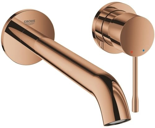 Grohe Essence New Waschtisch-Einhebelmischer für Waschbecken 2ag 5,7 l - Warm Sunset