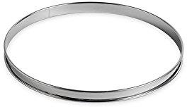 Gobel Cercle à Tarte individuelle 11 cm Bords roulés INOX