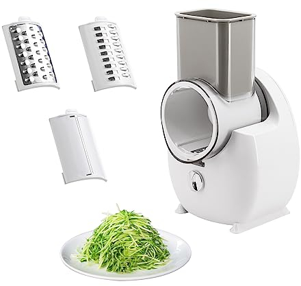 Beowanzk Electric Veg Chopper & Cutter - Auto Multifunctional Slicer & Dicer, Onion, Garlic, Carrot, Potato & Fruit