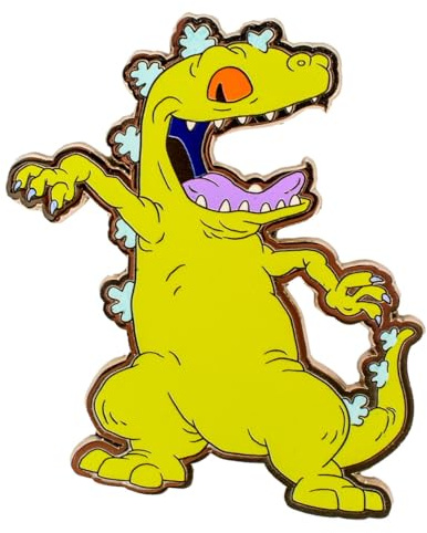 Rugrats Reptar Bottle Opener – Collectible Metal Bar Tool, Retro 90s Gift for Fans, Kitchen or Home Bar Accessory