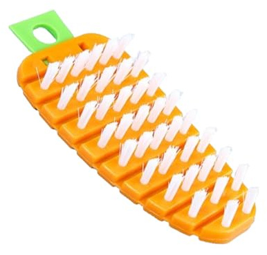 Brosse à légumes flexible,Brosse à fruits flexible - Épurateurs de légumes pliables en forme de carotte à plusieurs segments,Brosse à légumes, épurateur de fruits pour aliments, légumes, carottes, pom
