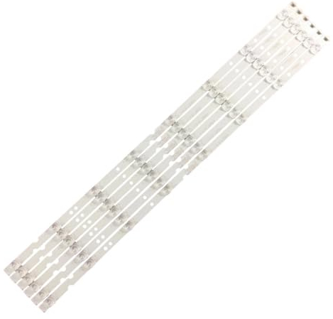 WASQUBKS LED-Hintergrundbeleuchtung Streifen 8 Lampe Kompatibel for TCL 65 TV JL.D65081330-365AS-M_V03 65S421LCAA 4C-LB6508-PF02J 65S421 65S425TACA 65S4LEAA 65S425