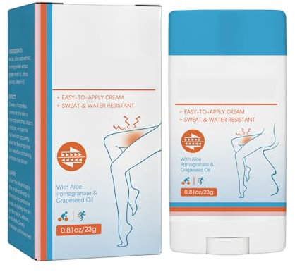 Der Anti Wundreib Stick Der Deine Haut Schützt, Anti-Reibungs Creme Anti-Scheuer Creme,Langanhaltender Und Effektiver Schutz, Dermatologisch Getestet, Spezielle Sport-Rezeptur, 2 Stück