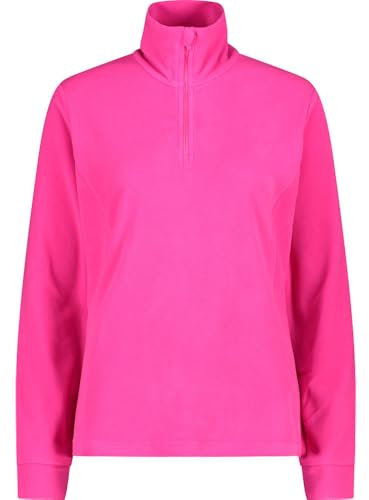 CMP , Maglia in Pile a Maniche Lunghe, da Donna 3G27836 (IT, Testo, S, Regular, Regular, Fucsia)
