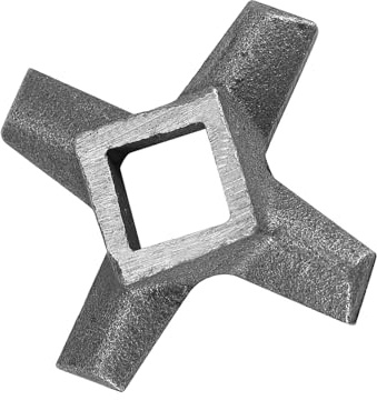 Jiawu Parte de Cortador de Alimentos de Cocina de Acero Afilado con 5 Cuchillas, Ideal para la Producción de Salchichas en el Hogar, Reemplazo para Molinillos de Alimentos (Tipo 5 (8.3 x 8.3 x 3.5in))