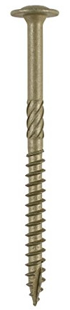 TIMCO Timber Screws – Wafer Head – Exterior Green – 6.7 x 125 - Box of 50