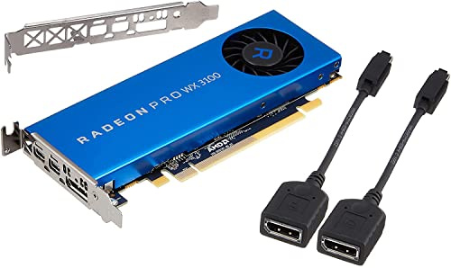 AMD RADEON PRO WX 3100 4GB GDDR5, 1219 MHz, 4 GB GDDR5, 128-bit, 96 GB/s, DP 1.4, 2x Mini DP, HDCP, 1 slot,100-505999 – (Refurbished)