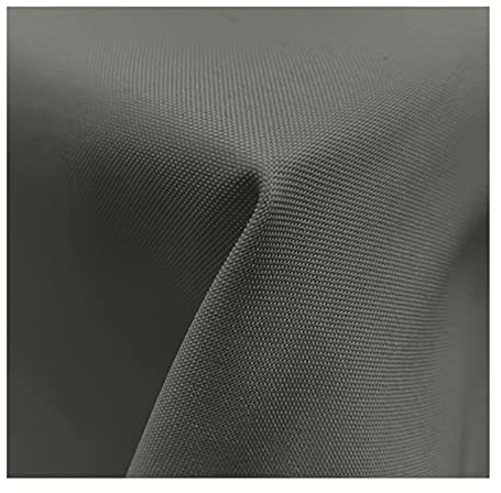 JEMIDI Tischdecke Ø 160 cm wasserabweisend - Gartentischdecke abwaschbar rund - Outdoor Tischdecke - Tischtuch mit Fleckenschutz - anthrazit