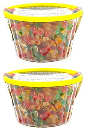 GR 400 CUBETTI Macedonia CANDITI Ideali per LA Decorazione E Realizzazione di Dolci, PANETTONI, CASSATE E Gelati