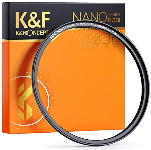 K&F Concept Magnetic Step Up Ring,Filter-Adapter-Ring(Kompatibel mit K&F Magnetfilter)-67mm