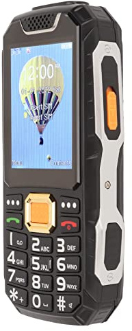 2G-Senioren-Handy, 2,8-Zoll-HD-Bildschirm, 32 MB, 64 MB, Großes Tasten-Senioren-Basistelefon mit, 13800-mAh-Akku, Taschenlampe, Entsperrtes Mobiltelefon Hoher Lautstärke (Schwarz)