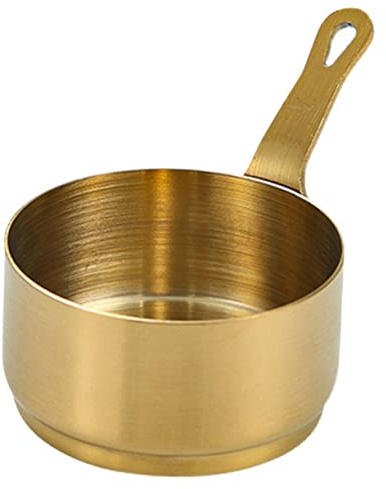 Homoyoyo Taza de Salsa de Acero Inoxidable Platos de Salsa de Metal Plato de Salsa de Metal Tazas de Salsa tazón de Salsa de Ensalada Familiar aderezo para ensaladas Cuenco de Salsa de Soja