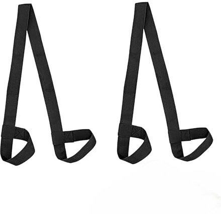 FIBOUND 2 Sangles de Transport pour Tapis de Yoga, Sangle de Tapis D'exercice, Sangle de Tapis de Yoga Facile à Utiliser, Ceinture D'épaule de Yoga Portable pour Toutes Les Tailles de Tapis