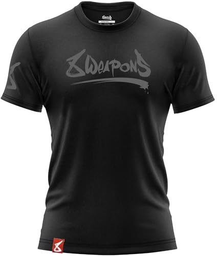 8 WEAPONS T-Shirt, Unlimited 2.0, schwarz-matt
