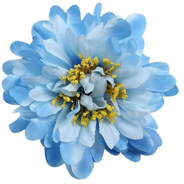 100mm Broche En Forme De Fleur Épingles à Revers Boho Broches En Tissu Délicat Fait à La Main Pour Robe De Soirée De Mariage Vêtements Accessoires Pour Mariée Femmes Filles Cadeaux