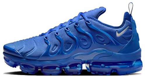 Nike Air VaporMax Plus Herrenschuhe (HJ9148-480, Spielkönig/Silber-Metallic/Weiß) Größe 45 (US 12)