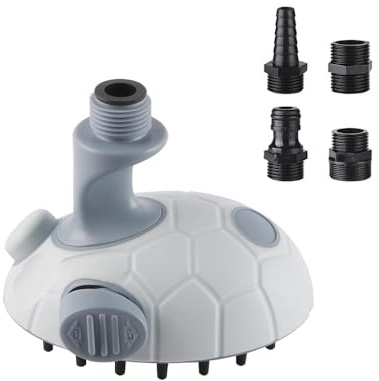 Ieron Pet Shower Head Pet Shower Sprayer Pet Bath Brush Spray Set with 4 Sprinkler Adapters for Indoor and Outdoor Use Bathing Grooming Massaging and Washing
