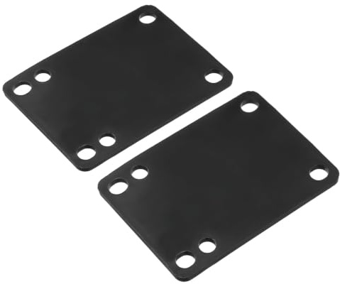 TA-VIGOR Skateboard Riser Pads, PU 3x2 Skateboard Riser Pads Angled Wedge Shock Pads for Skateboard Truck, Black