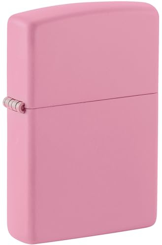 Zippo Briquet tempête – Rose Mat, modèle de Base – Rechargeable – Réutilisable – Design Coupe-Vent – Boîte Cadeau – Fabriqué aux États-Unis