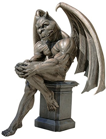 Design Toscano Sokrates, der Gargoyle-Denker, Figur