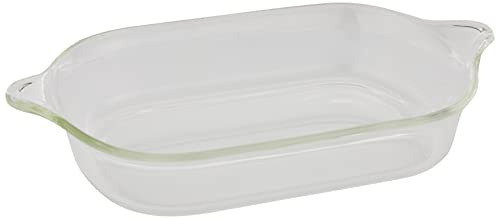 Lock & Lock llg583 Auflaufform, rechteckig, Glas transparent 38,5 x 21,5 x 7,5 cm 2,8 L