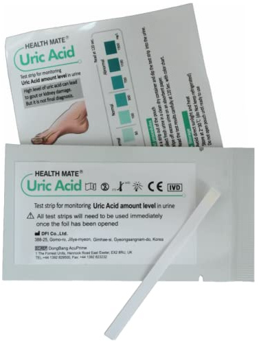 5 x GP/Professional Uric Acid Gout Urine Test Strips