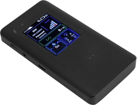 Hotspot Móvil de Alta Velocidad 5G, 10000mAh 5G Hotspot para Viajes, Router de Cobertura Local e Internacional, No Requiere Contrato ni Tarjeta SIM, 16 Dispositivos Conectados