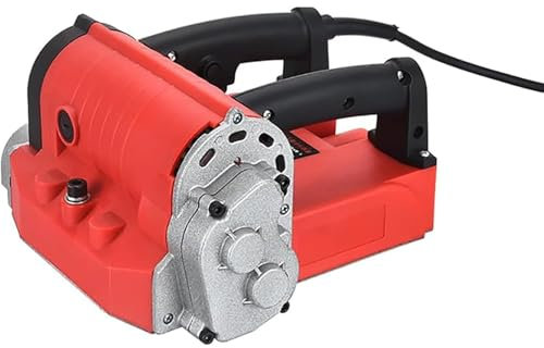 Electric Planer Wood, Universal Automatic Wall Grinding Machine for Old Paint and Cement, Adjustable Depth 0-4mm, Professional Side Knife 90° Dead Angle