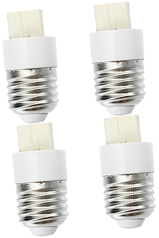 Mipcase 4pezzi Adattatori Lampadina Base Led in Resistente Per Cucina Soggiorno Ufficio Compatibili Con Lampade Sospensione Conversione Facile e Sicura